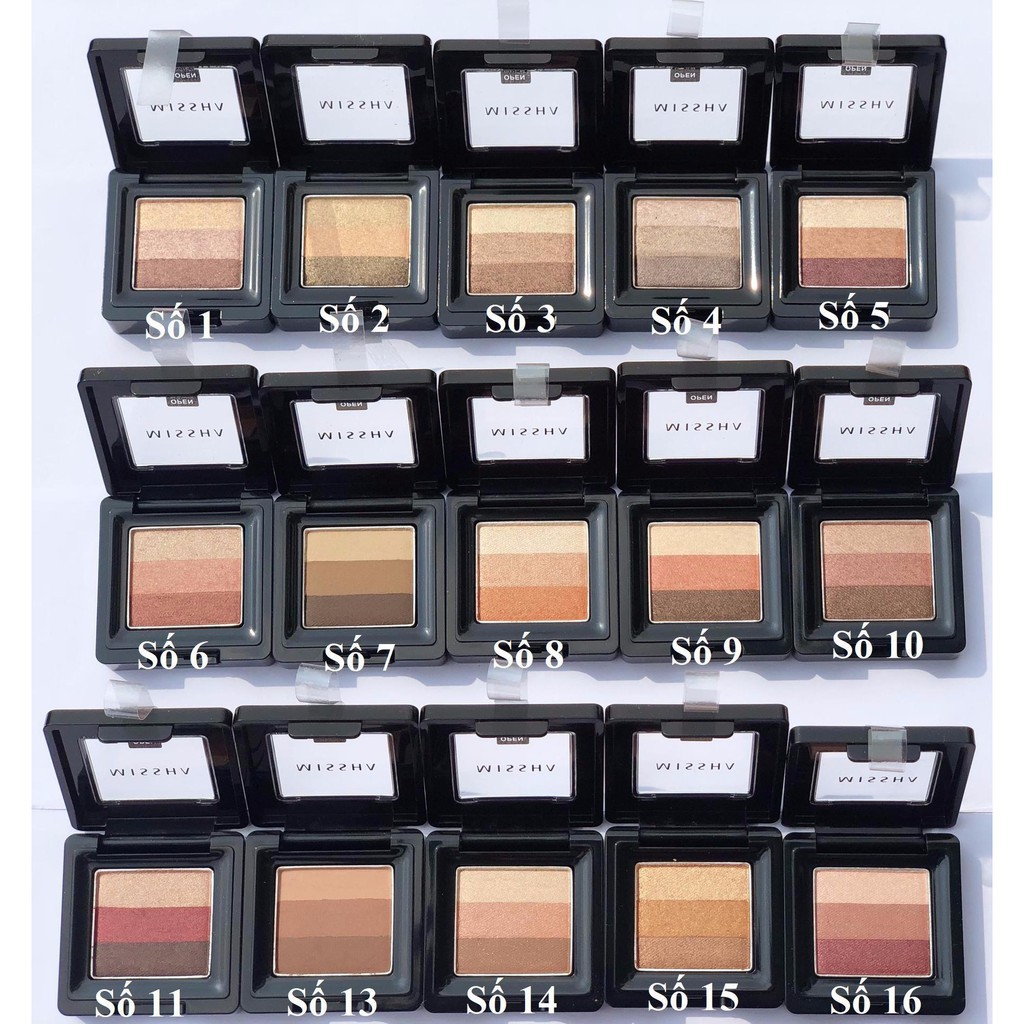 Phấn Mắt Missha 3 màu The Style Triple Perfection Shadow