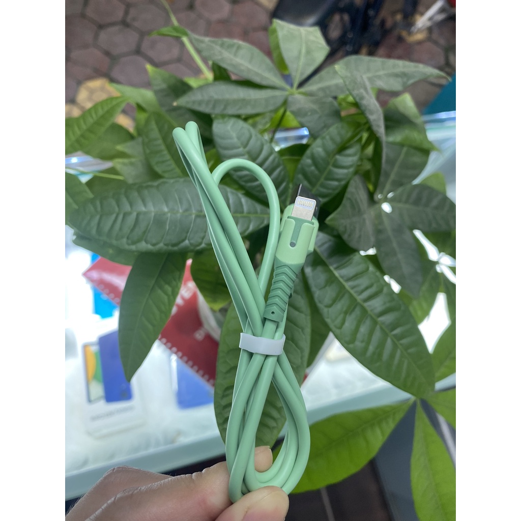 Dây Cáp Sạc Linghtning LED Vỏ Silicon Dẻo dùng cho IP5/6/6s/6sPlus/7/8/7Plus/8Plus/X/Xsmax