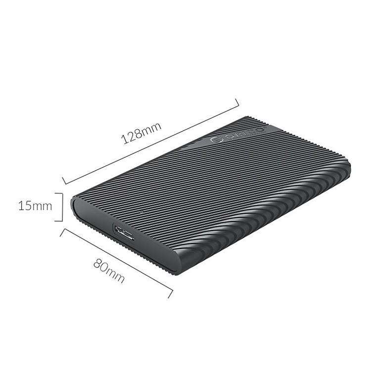 Hộp Đựng Ổ Cứng Orico 2521U3 USB3.0 - Biến HDD SSD 2.5 inch thành ổ cứng di động