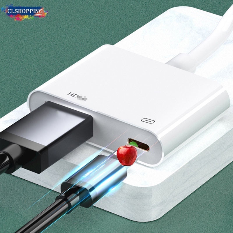 Đầu Chuyển Đổi Cổng Lightnig Sang HD-MI 1080p Chất Lượng Cao Cho I-phone I-pad Sang T