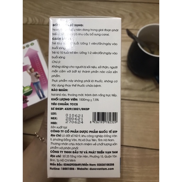 Hỗ trợ tăng chiều cao cho bé trai Kao teen boy ion ca2+