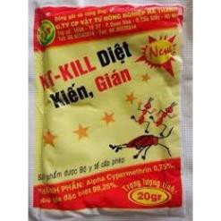 Set 10 Gói Thuốc Diệt Kiến Gián Mối HT - KILL Gói 20g