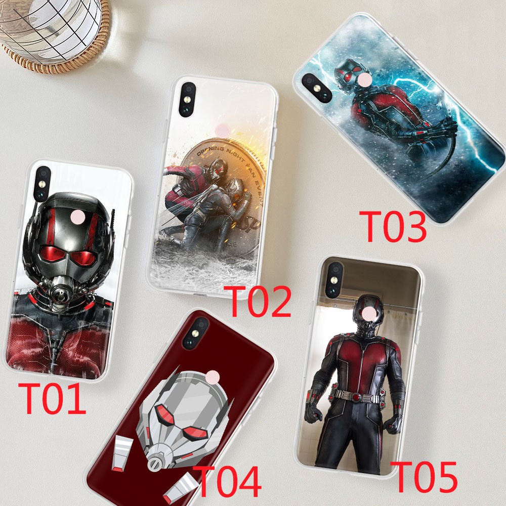 Ốp Điện Thoại Mềm Trong Suốt Hình Ant-Man Gt12 Cho Motorola Moto G4 G5 G5S G6 Play Plus