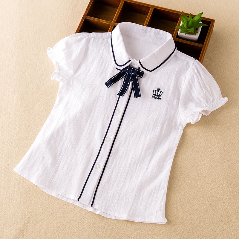 Áo Thun Cotton Tay Ngắn Offer~2022 Phong Cách Hàn Quốc Thời Trang Mùa Hè Mới Cho Bé Gái