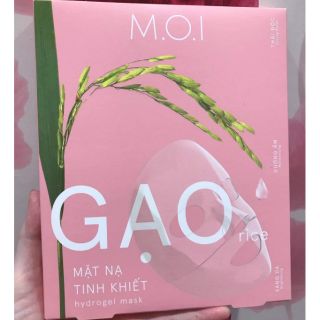 MẶT NẠ GẠO TINH KHIẾT GIÚP DƯỠNG ẨM, MỜ VẾT THÂM M.O.I