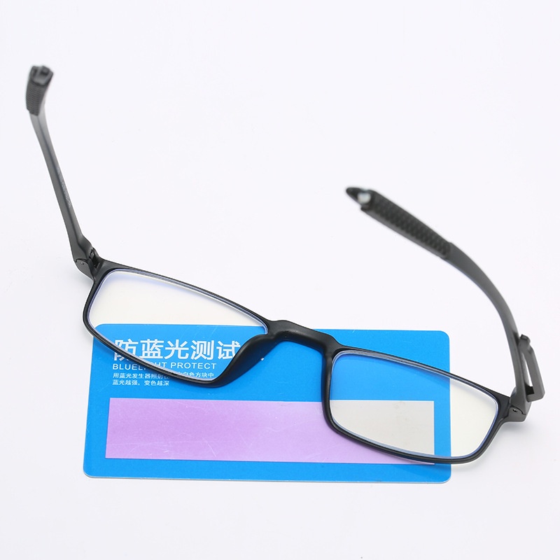 Kính Đọc Sách Gọng Vuông Chống Bức Xạ Cổ Điển Cho Nữ