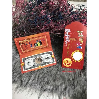 Thiệp Lì Xì Hình Con Chuột 2020 - Quà tặng năm mới