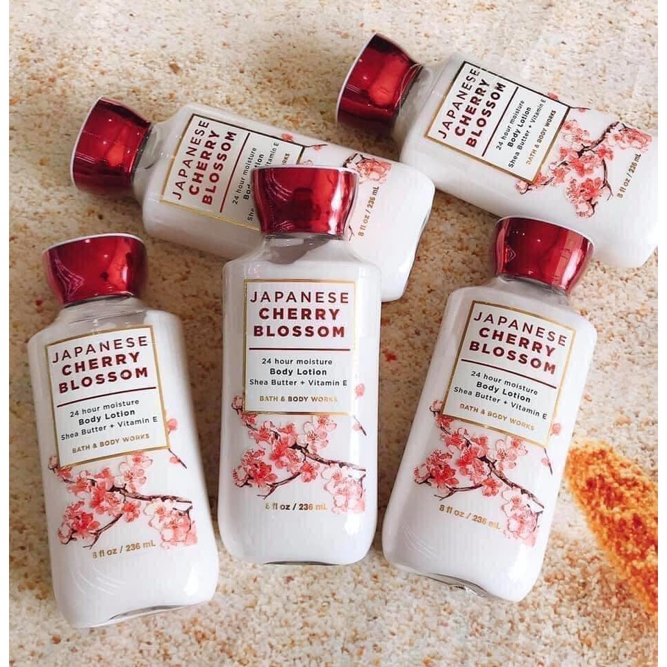 Sữa dưỡng thể Bath Body Works Japanse Cherry Blossom Body Lotion 236ml