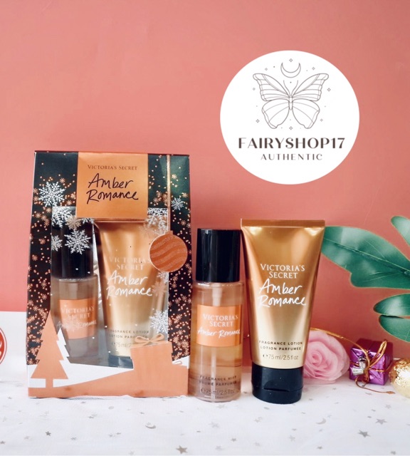 +𝐅𝐮𝐥𝐥𝐬𝐢𝐳𝐞+ Xịt Thơm Body Victoria’s Secret 𝐀𝐦𝐛𝐞𝐫 𝐑𝐨𝐦𝐚𝐧𝐜𝐞 75ml NEW | BigBuy360 - bigbuy360.vn
