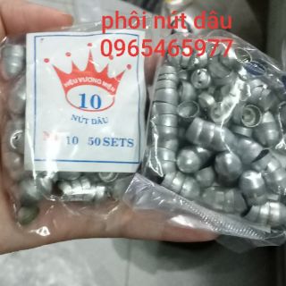 Phôi bọc nút dâu(nút ú) nút bọc vải gói 50 nút