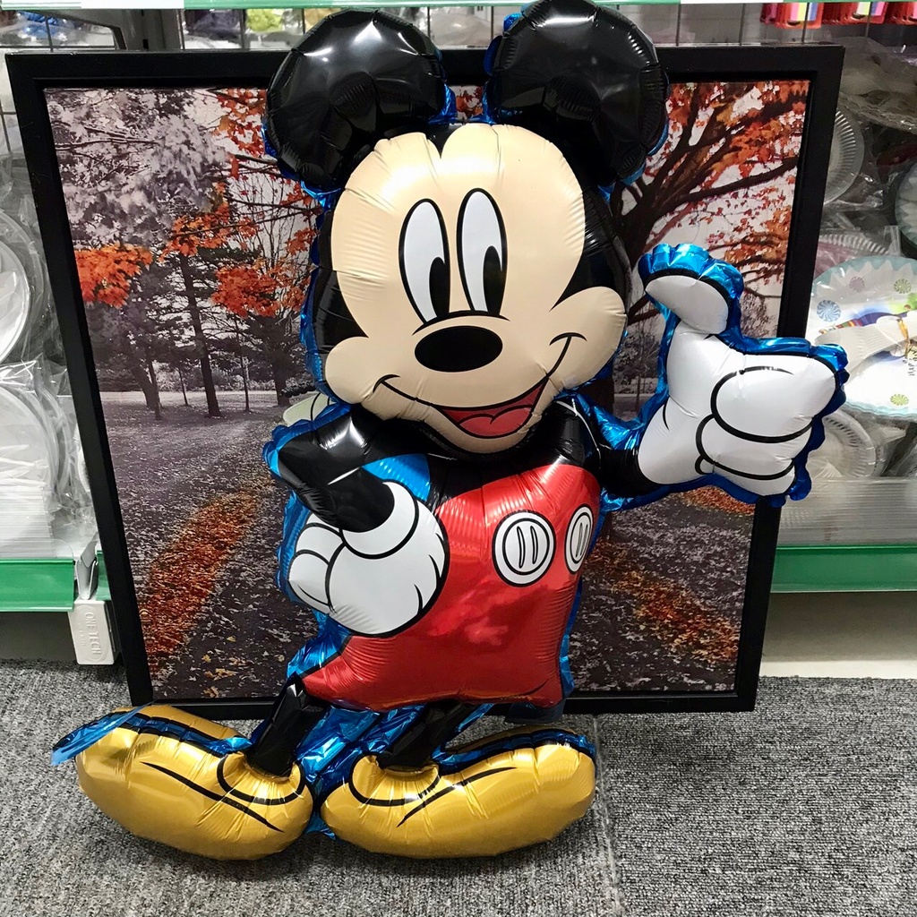 Bóng kiếng chuột mickey trai gái 75cm trang trí sinh nhật