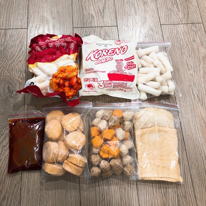 Set Lẩu Tokbokki 4-5 Người Ăn ( Ship hoả tốc )
