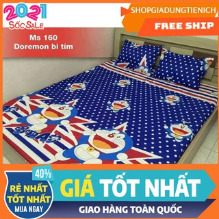 Ga gối doremon chấm bi 1m6