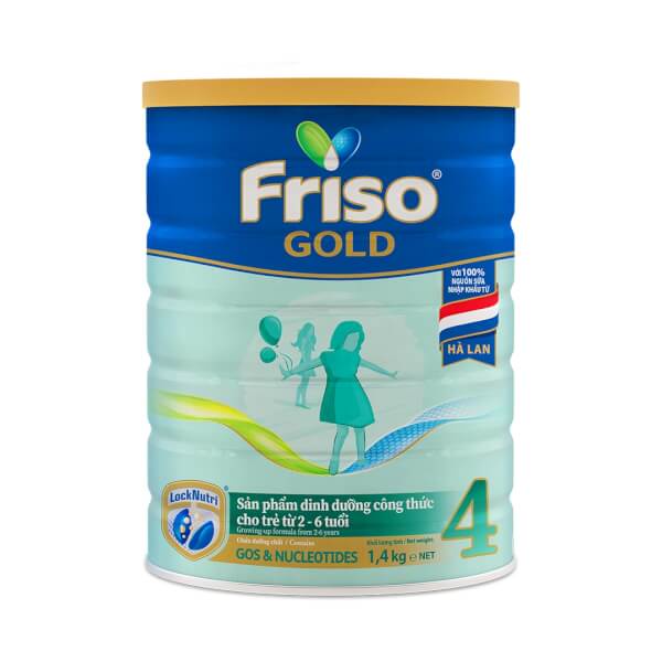 Sữa Bột Friso Gold 4 Cho Trẻ Từ 2-4 Tuổi 1.5kg/ 1.4kg