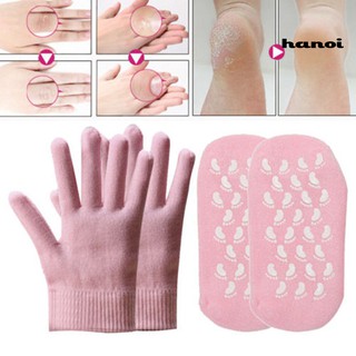 Đôi Găng Tay Dạng Vớ Gel Dưỡng Ẩm Làm Trắng Chăm Sóc Da Khô Cứng Cho Spa