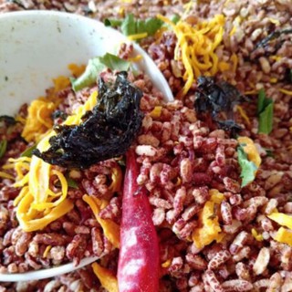 1kg Gạo Lứt Rong Biển Lắc Khô Gà lá chanh .