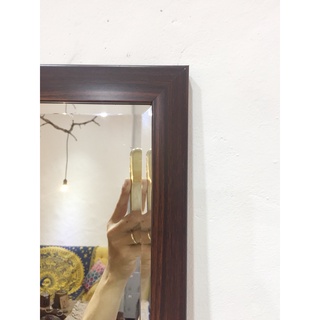 Gương vân gỗ màu đậm - TT-032