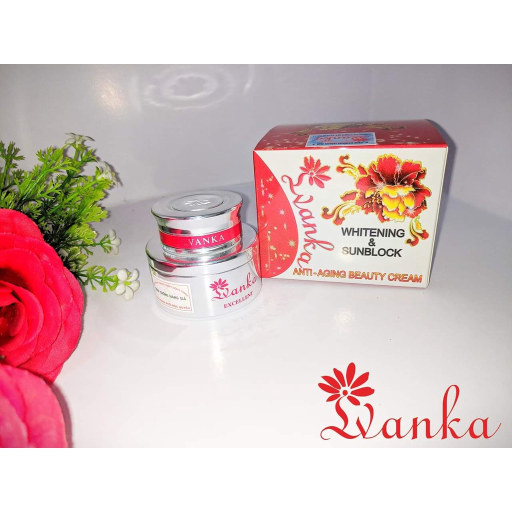 Kem LVANKA dưỡng trắng cao cấp 20g