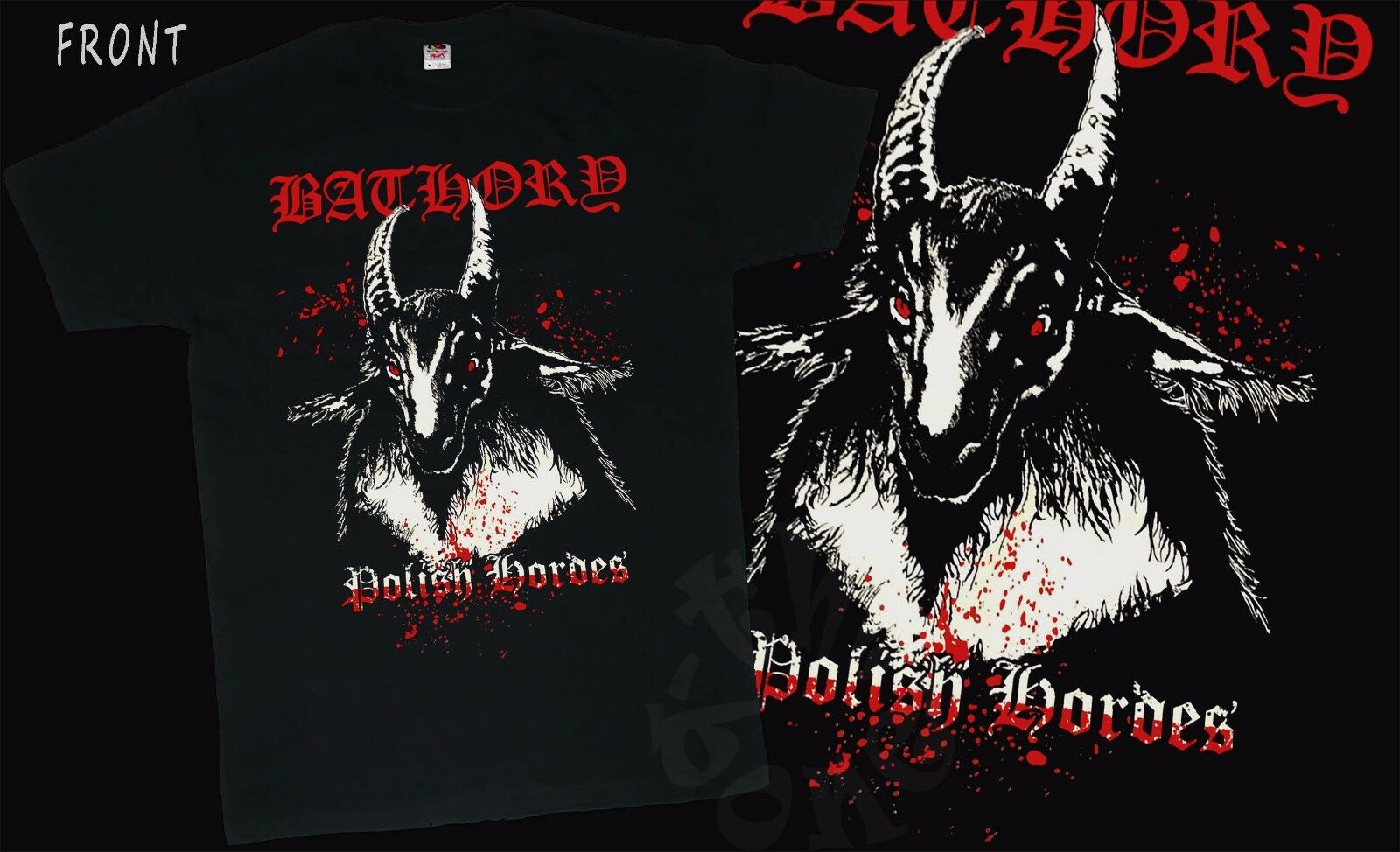 Áo Thun In Họa Tiết Ban Nhạc Bathory Swedish Extreme Metal Size S Đến 6xl