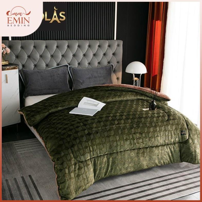 Chăn lông cừu Nicolas mẫu mới năm 2022, Hàng Cao Cấp Xuất Âu Chính Hãng