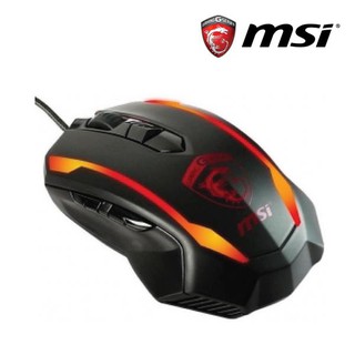 Gaming Mouse MSI S12-0400C40-AA3 1 x Wheel USB Wired Optical 6400 dpi
