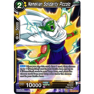 Thẻ bài Dragonball - bản tiếng Anh - Namekian Solidarity Piccolo / TB3-055'