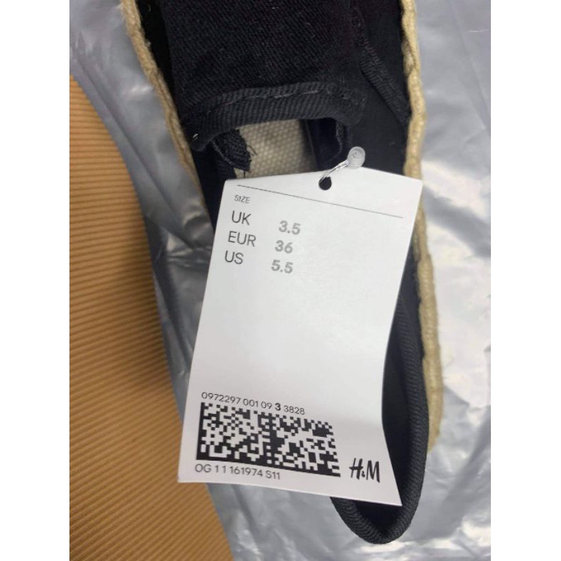 giày H&M HM size 3.5