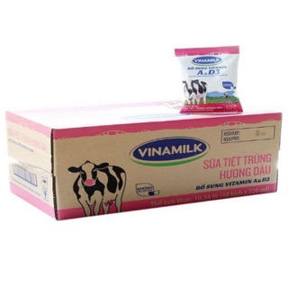Sữa vinamilk bịch 220ml 48 bịch