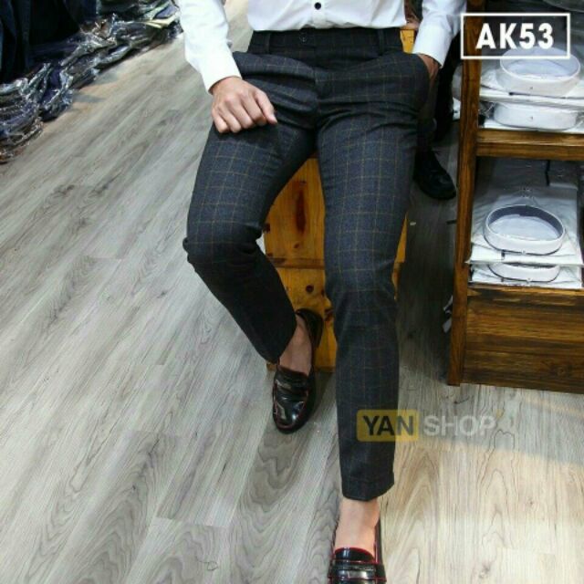 Quần âu kẻ cao cấp A089 | BigBuy360 - bigbuy360.vn