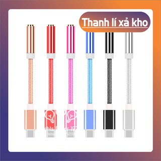 Jack chuyển đổi type-c ra aux 3.5mm tianston type-c to audio cable 💡💡💡💡 đầu chuyển type c to 3.5