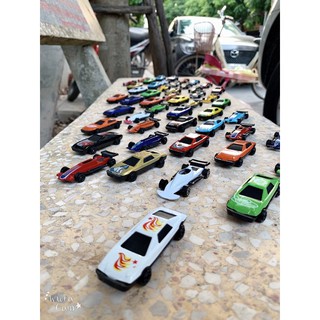 Set 3 ô tô mô hình mini khung sắt