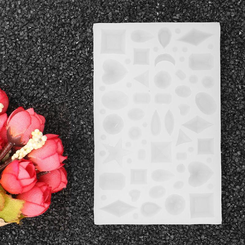 Khuôn Silicone Tạo Hình Mặt Trăng Ngôi Sao 3d Làm Bánh Trang Sức Diy