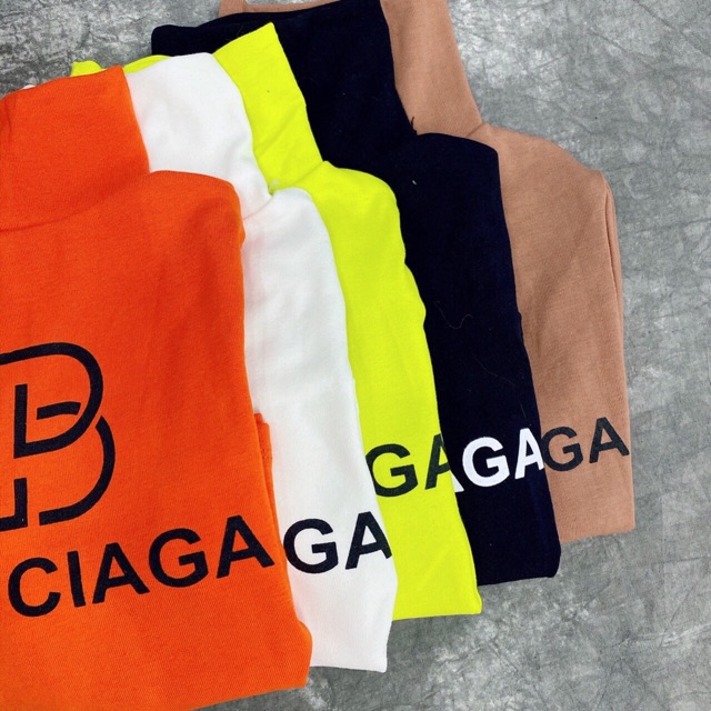 Áo thun croptop tay dài cổ lọ | BigBuy360 - bigbuy360.vn