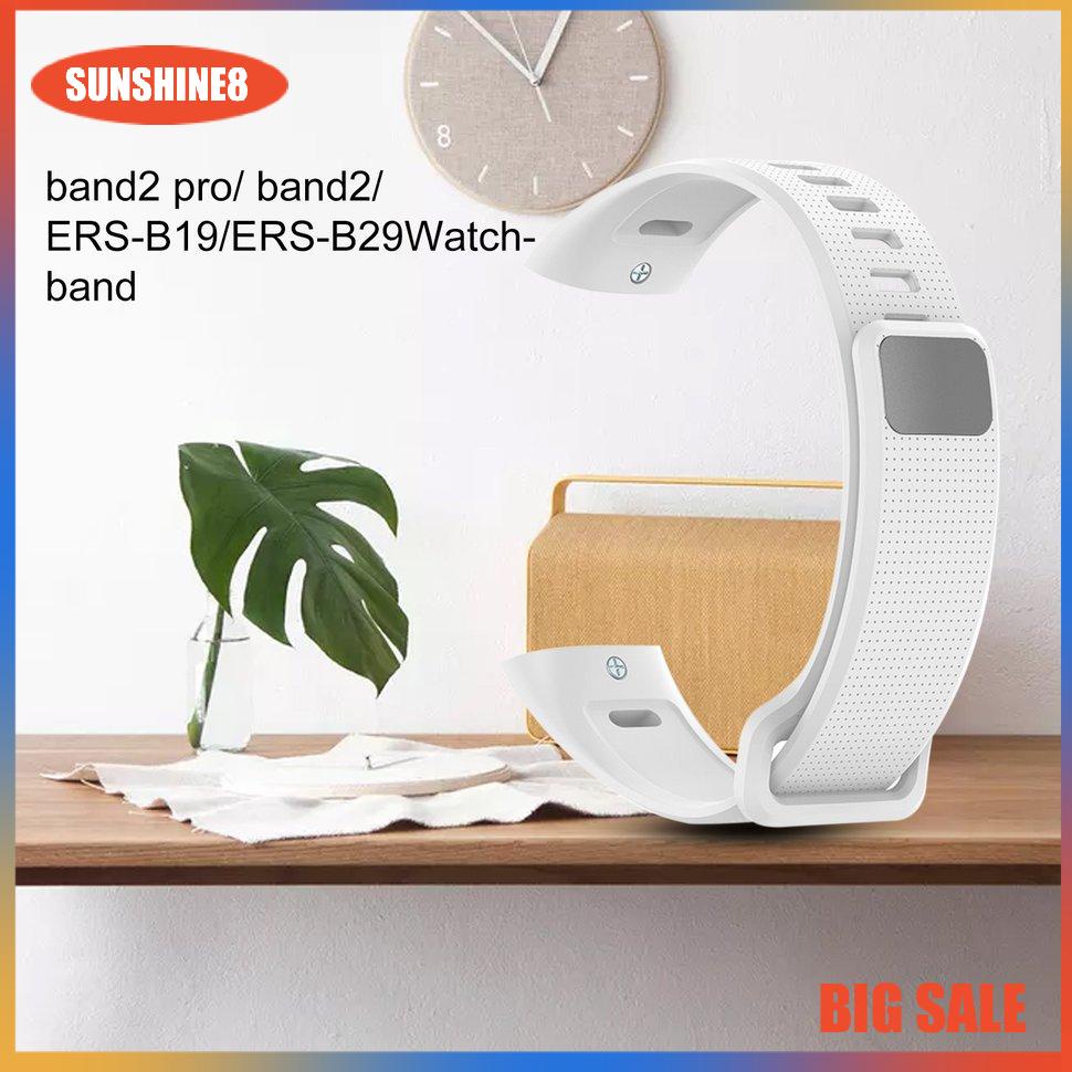 【SUN】[NEW]Silicone Wrist Strap For Huawei Band 2 Pro Bracelet Straps TPU Wristband