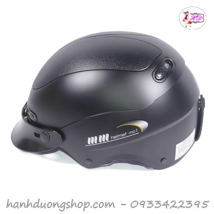 [ Tặng áo mưa Honda ] Mũ bảo hiểm thời trang mũ bảo hiểm đẹp của Kim Minh với thiết kế như bọ cánh cam độc đáo, lạ mắt