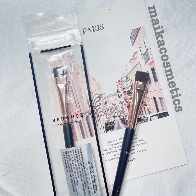 ( Chính Hãng ) Cọ Định Hình Chân Mày Vacosi Flat Definer Brush BR01