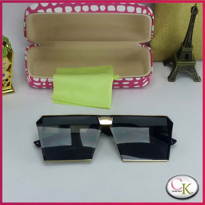 20 Mắt kính nam nữ thời trang cao cấp - Kính chống tia UV càng kim loai to