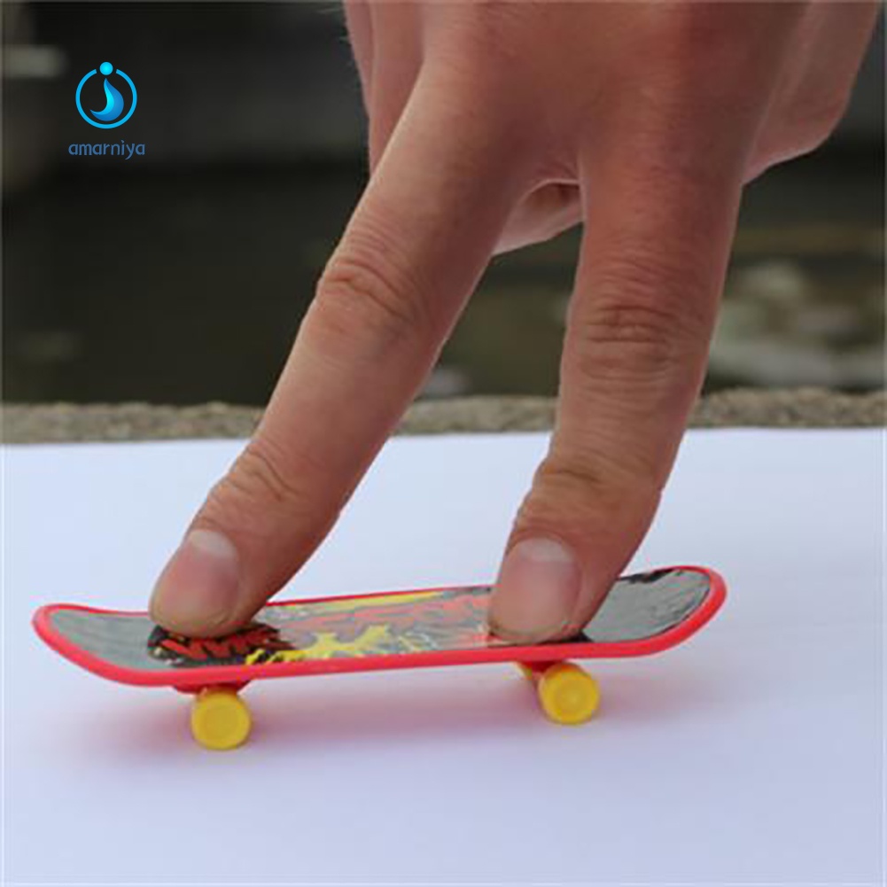 Ván Trượt Ngón Tay Mini Bằng Nhựa Cho Bé