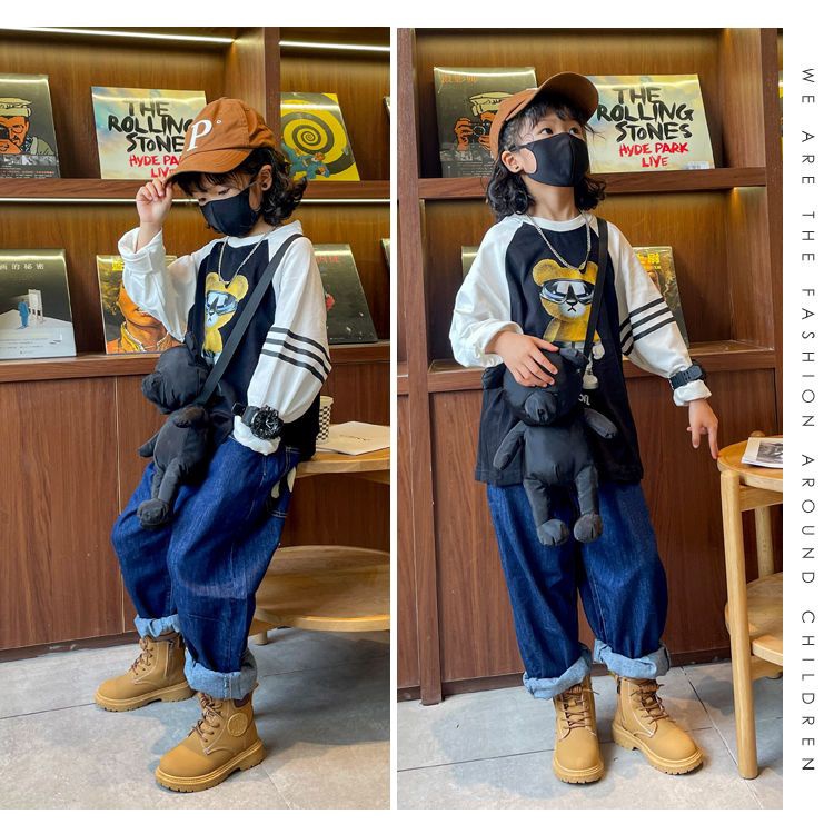 Giày Bốt Martin Màu Vàng Phong Cách Hàn Quốc Thời Trang Mùa Thu Mới 2022