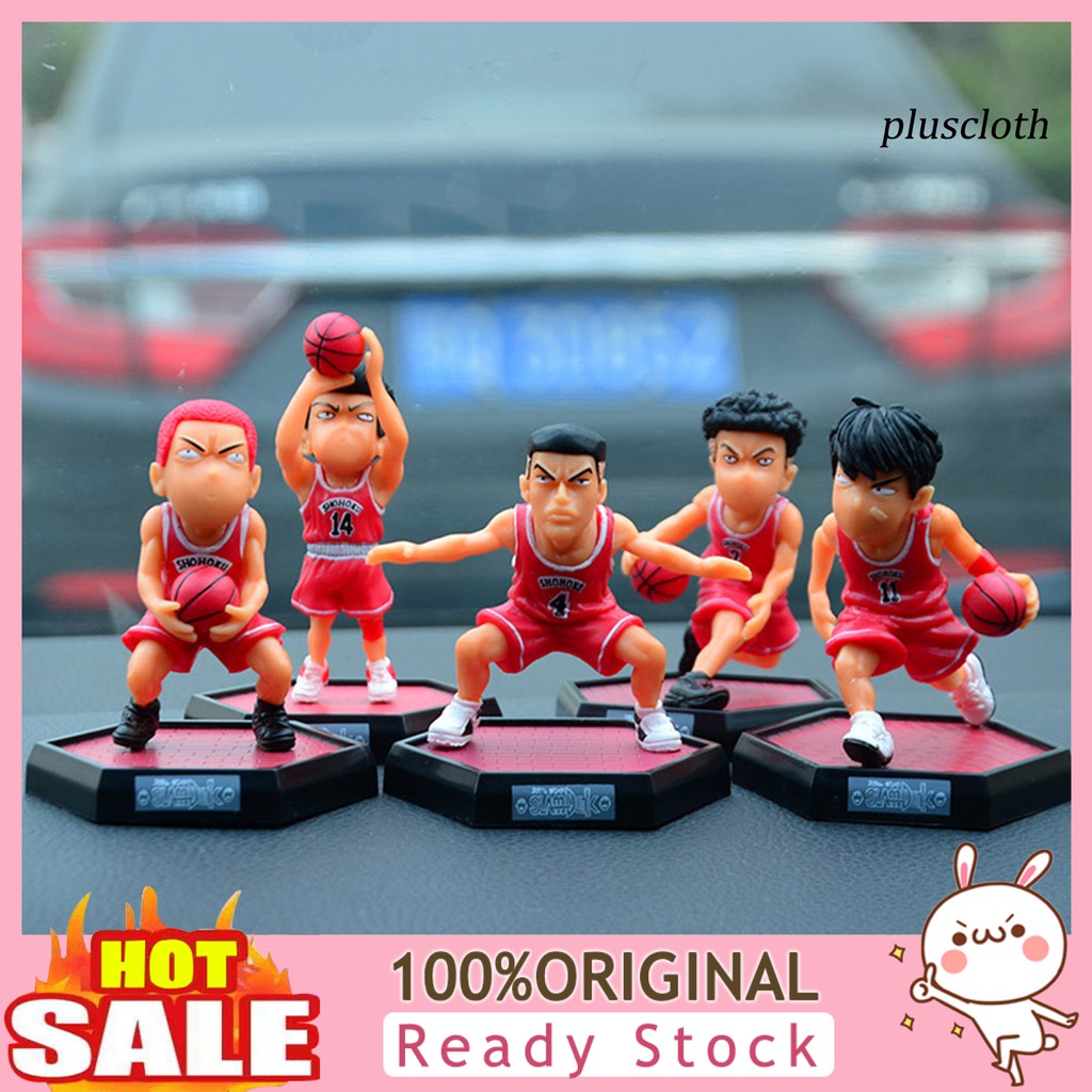 Bộ 5 Mô Hình Nhân Vật Hanmichi Sakuragi Trong Phim Cao Thủ Bóng Rổ