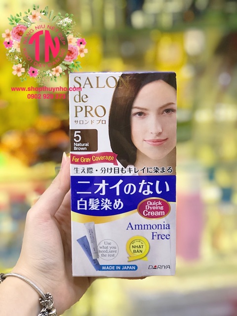 Thuốc nhuộm tóc ăn bạc Salon de Pro