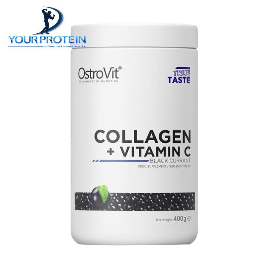 Thực phẩm bổ sung chăm sóc sắc đẹp Collagen + Vitamin C - 400g - OstroVit