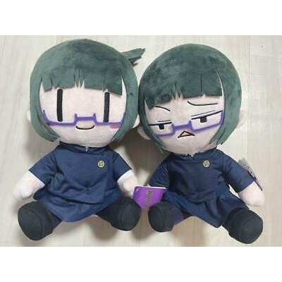 Gấu bông Jujutsu Kaisen Loose Face Nuigurumi Maki Zenin BIG Plush doll 30 cm Set of 2 chính hãng Nhật Bản