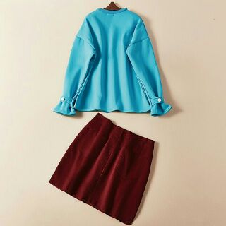 [CÓ SẴN -Có Ảnh Thật] Set áo váy ulzzang