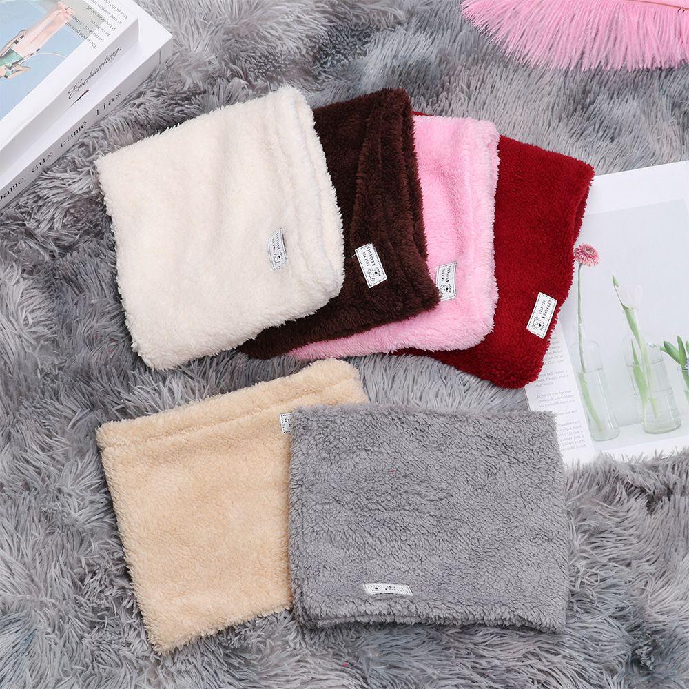 1 Khăn Che Mặt Giữ Ấm Chống Gió Bằng Vải Lông Cừu Dành Cho Trẻ Em MIHAN1