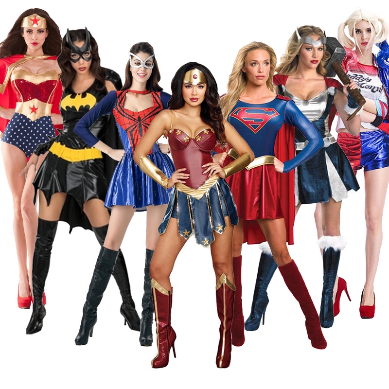Bộ đồ hóa trang Wonder Woman ngày Halloween cho người lớn