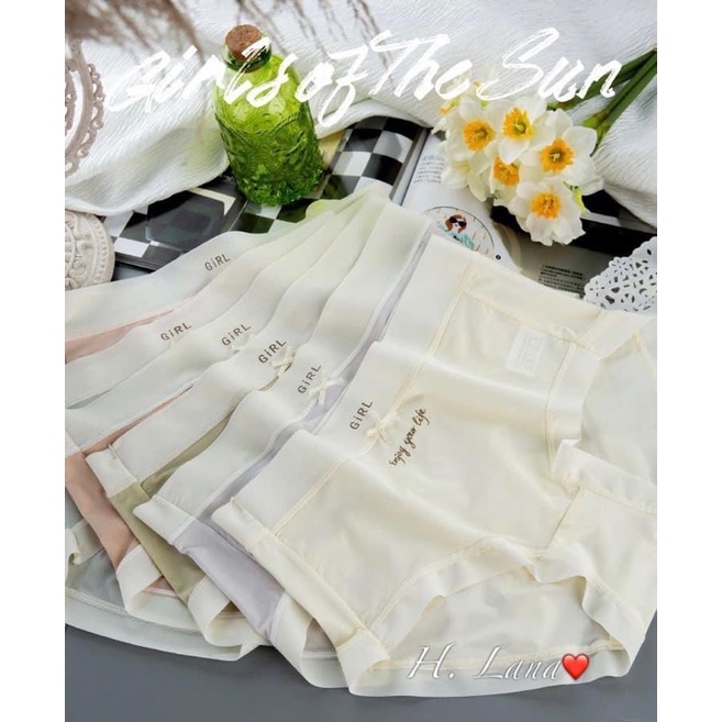 SET 5 QUẦN LOT TÀNG HÌNH CHỮ GIRL