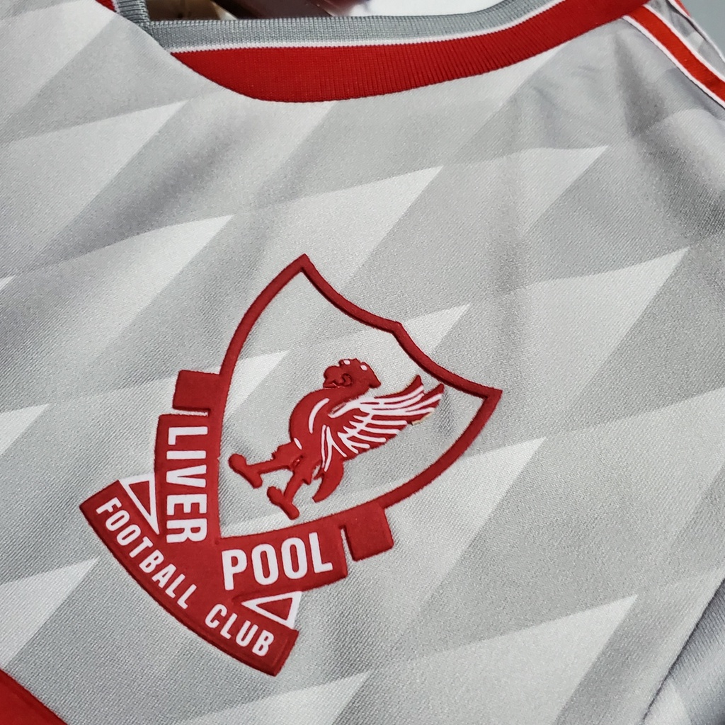 Áo Thun Bóng Đá Phong Cách Retro Đội Liverpool 89-91