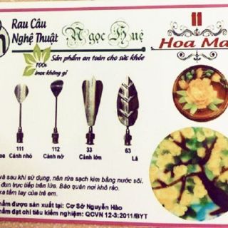 Dụng cụ rau câu 3d ngọc huệ