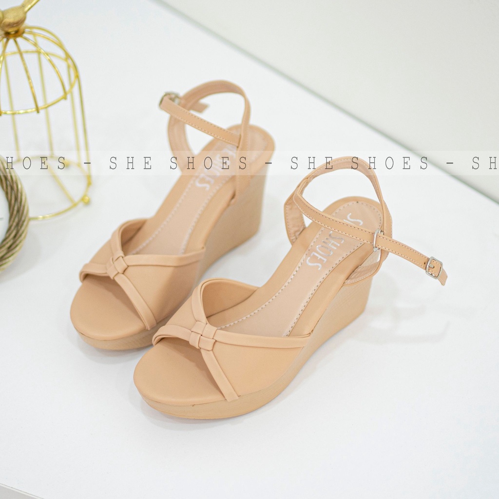 Giày sandal đế xuồng ♥️♥️ siêu xinh. ĐỘC QUYỀN BỞI SHE SHOES - SDX09048